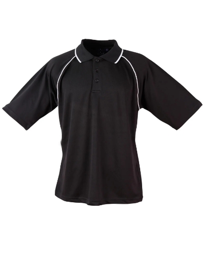 Picture of Winning Spirit, Mens Cooldry Raglan S/S Polo